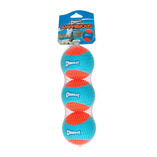 Chuckit! Pack Pelotas Anfibio M 3 Unidades