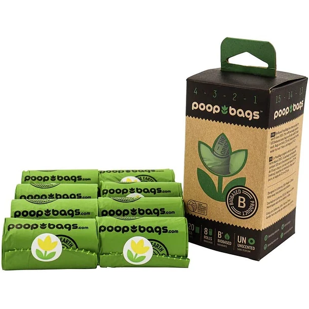 Bolsitas De Paseo - 8 Rollos Biodegradables