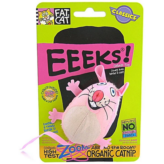 FatCat Juguete Gatos Eeks Ratón