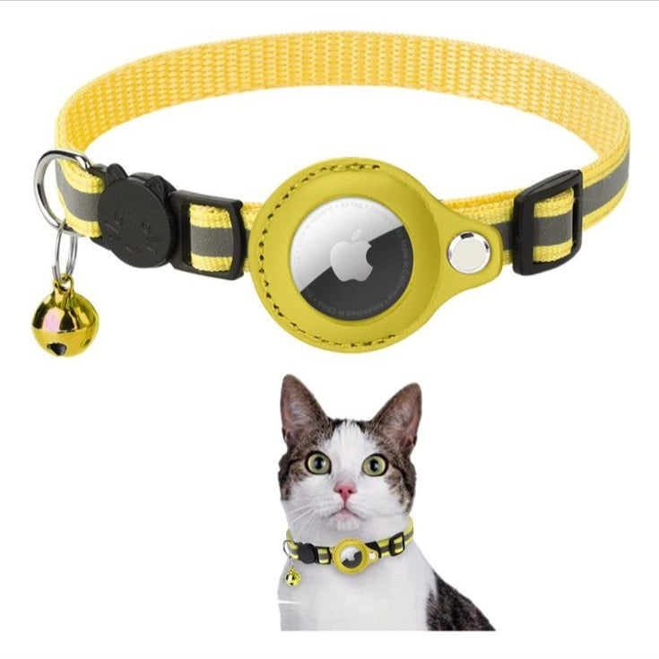 Collar Gato Airtag Reflectante Campanita
