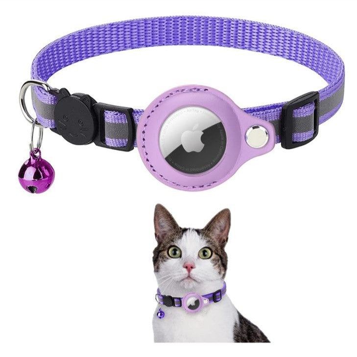 Collar Gato Airtag Reflectante Campanita