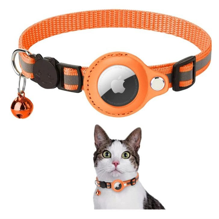 Collar Gato Airtag Reflectante Campanita