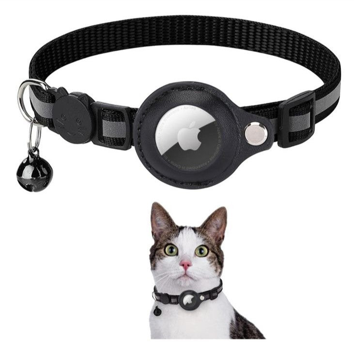 Collar Gato Airtag Reflectante Campanita