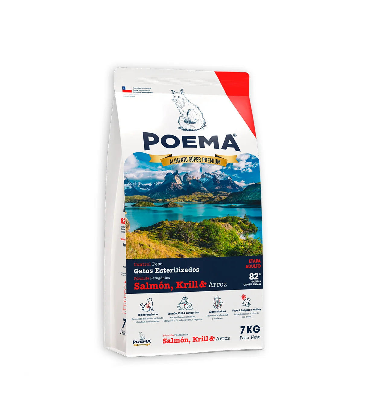 Poema Gato Esterilizado Control Peso Alimento Premium
