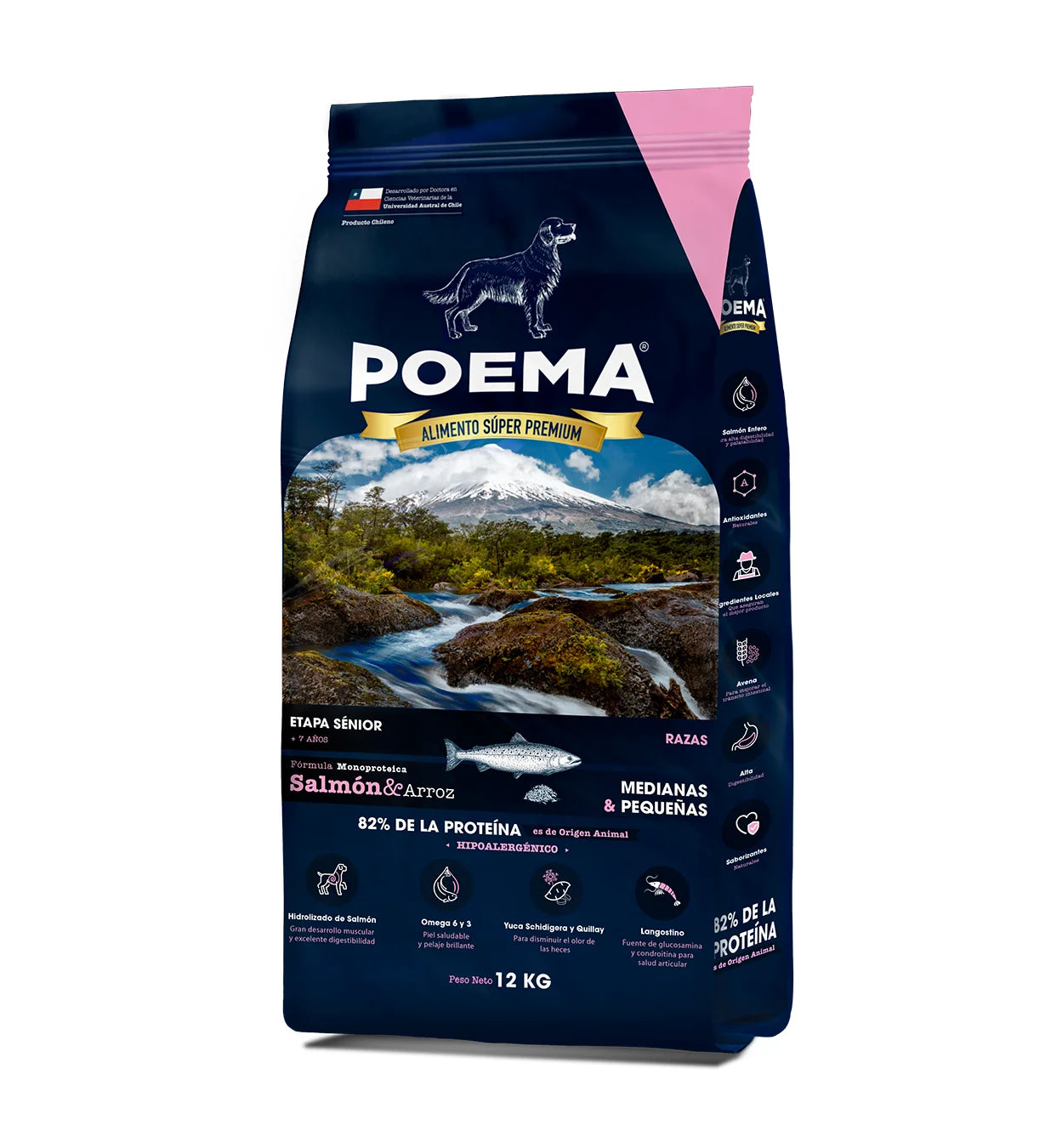 Poema Senior Salmón Alimento Perro