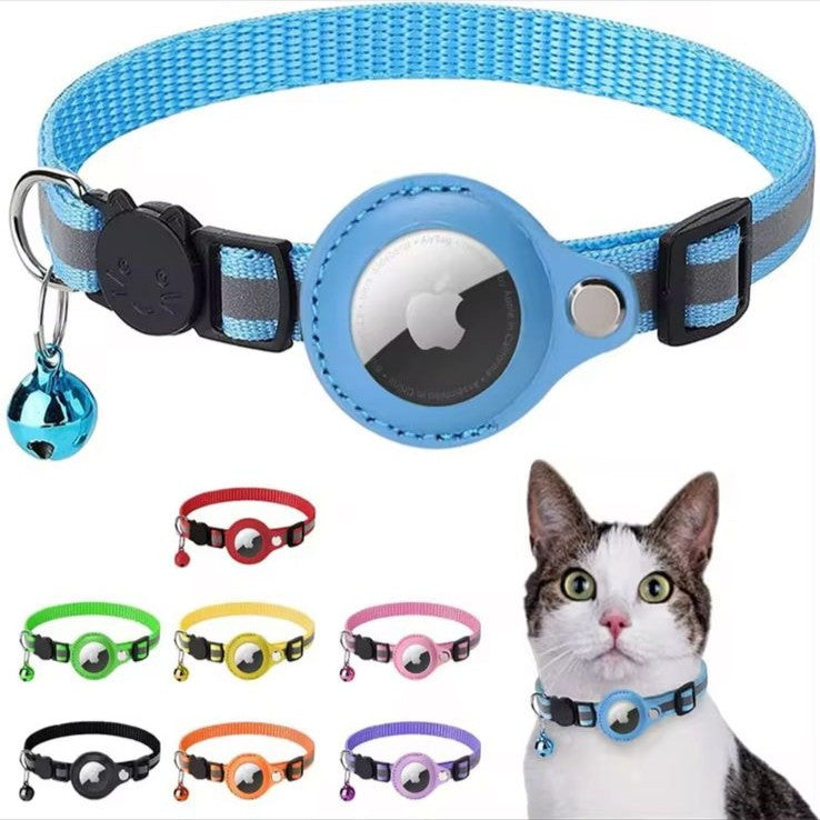 Collar Gato Airtag Reflectante Campanita