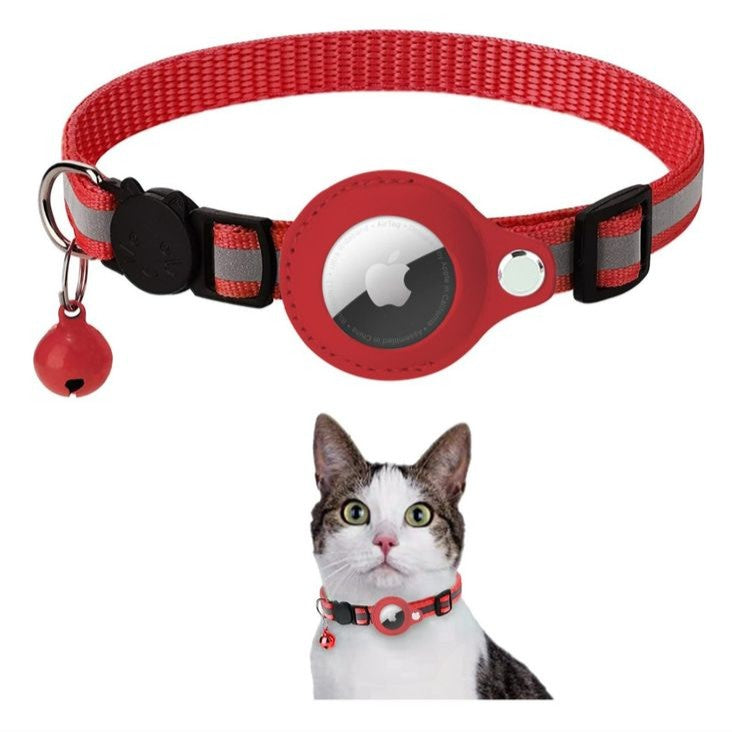 Collar Gato Airtag Reflectante Campanita