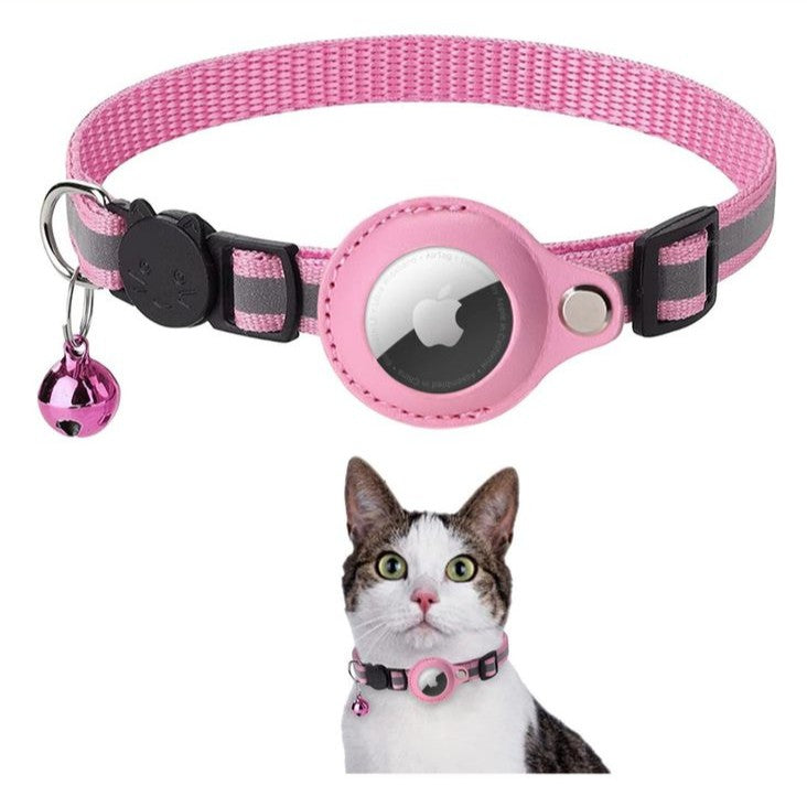 Collar Gato Airtag Reflectante Campanita