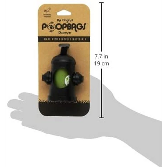 Dispensador Bolsitas de Paseo + 1 rollo de Bolsitas Biodegradables