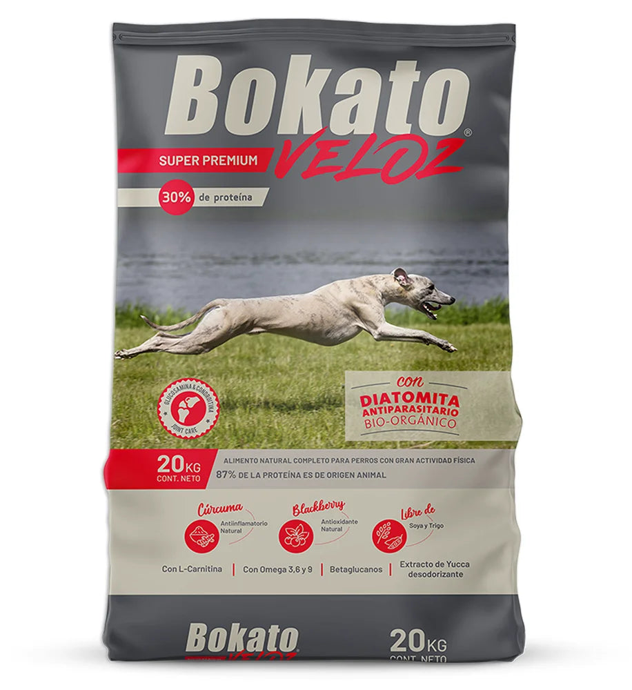 Bokato Veloz Alimento Perro Adulto 20kg