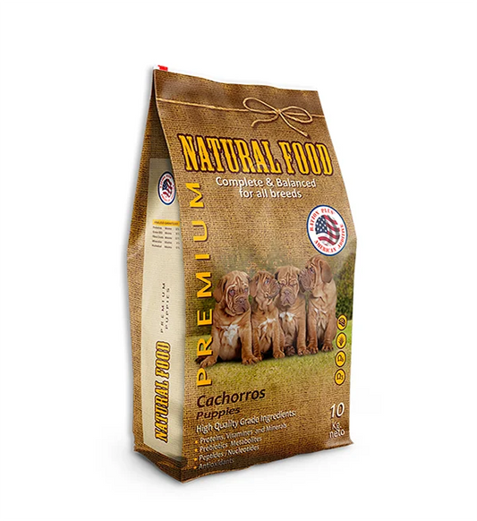 Natural Food Alimento Perro Cachorro 10 kg