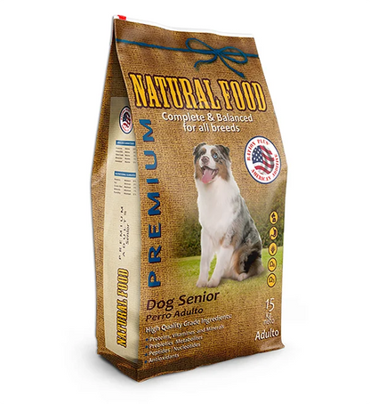 Natural Food Alimento Perro Senior 15 kg