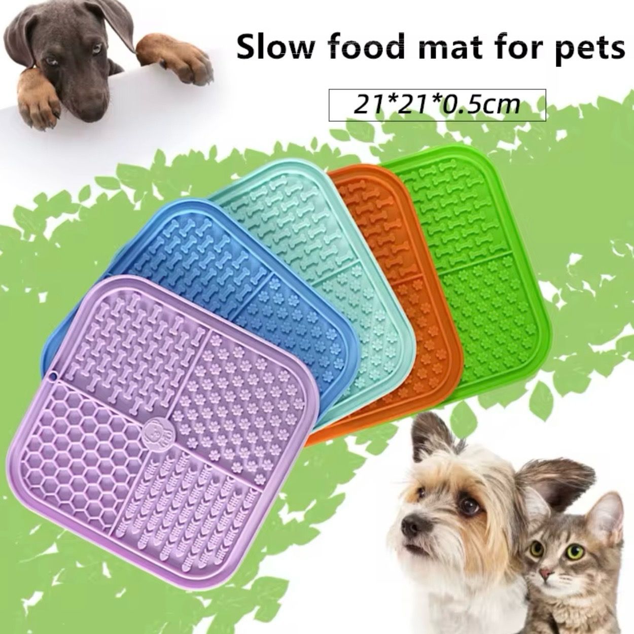 LickyMat Plato Alfombrilla Alimentación Lenta Ansiedad