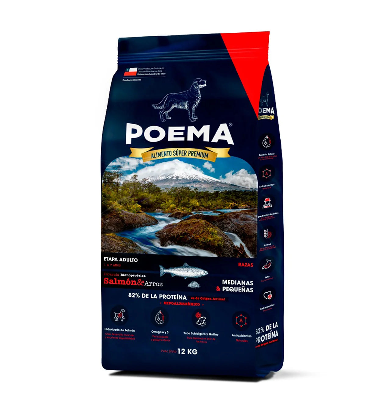 Poema Adulto Salmon Alimento Perro